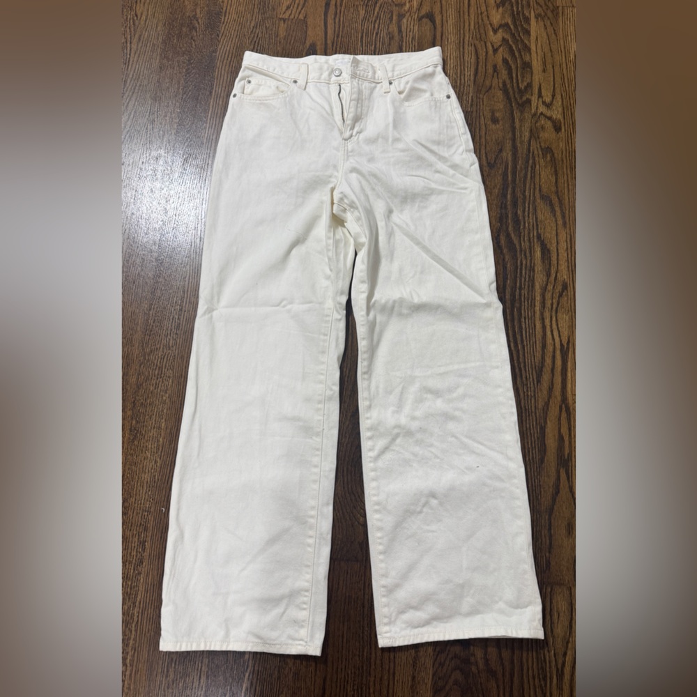 Uniqlo Off-White Denim Jeans